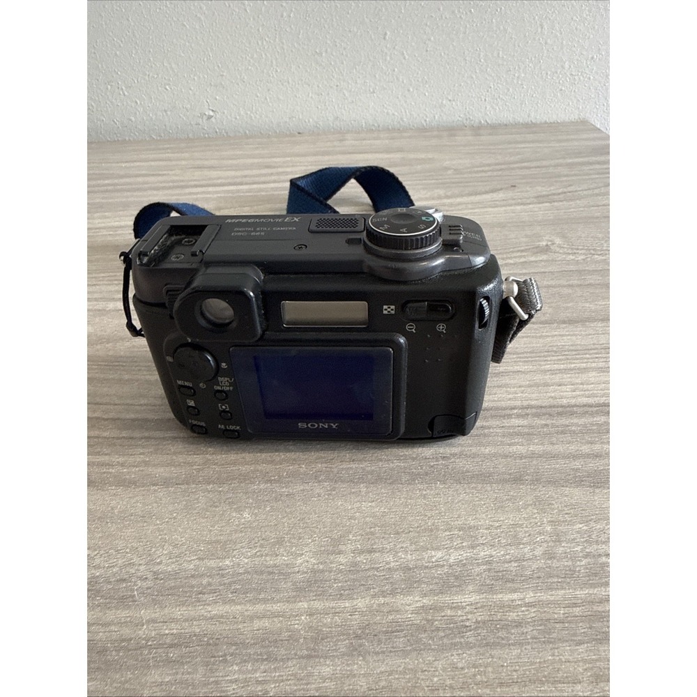 Sony Cyber-shot DSC-S85 Digital Camera 4.1MP Black Tested Works Needs Battery - Picture 7 of 9